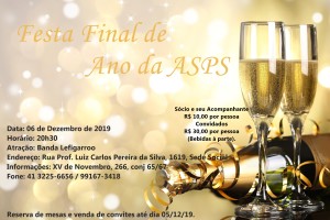 cartaz festa final de ano 2019